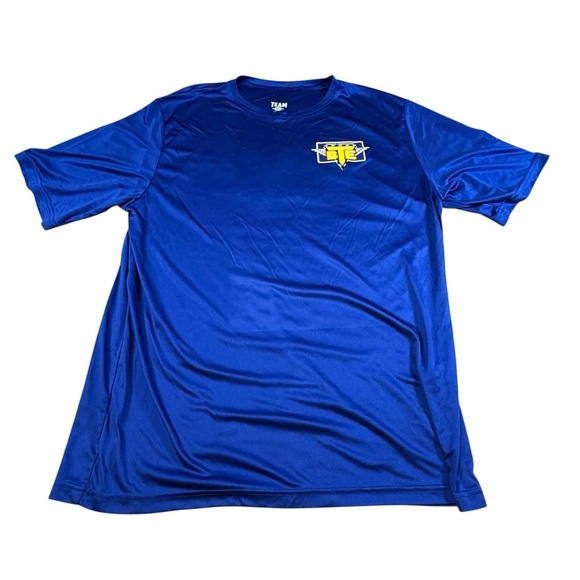 BTE Racing 365 Short Sleeve Shirt Men’s Blue Used XL - Picture 1 of 3